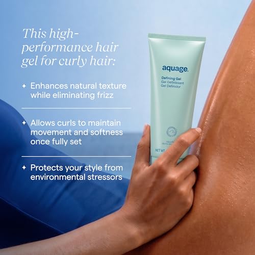 Unscented Curl Defining Gel & Hair Enhancer - 6 oz - Flexible Hold & Frizz Control