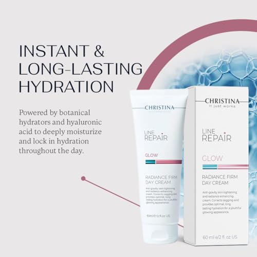Radiance & Firming Day Cream with Peptides - 60ml, Brightening Moisturizer