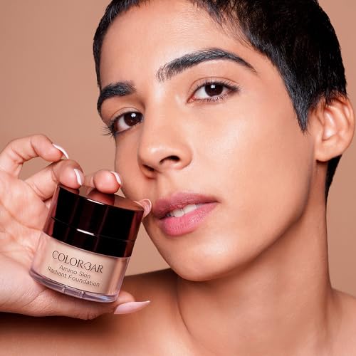 Liquid Foundation Makeup for Mature Skin - Hydrating & Full Coverage - 002 Petal Fair - 0.5 oz