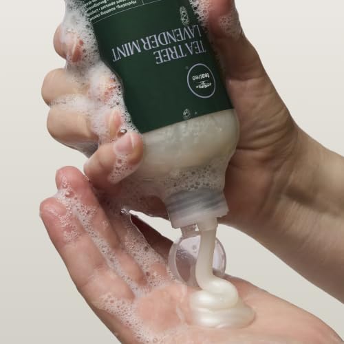 Tea Tree Lavender Mint Moisturizing Shampoo 10.14 Fl Oz for Coarse Dry Hair - Hydrates & Soothes