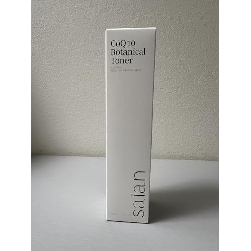 Saian CoQ10 Botanical Toner ? Hydrating Brightening Facial Toner | Alcohol-Free Skin Care Mist with Hyaluronic Acid & Antioxidant Botanicals | Moisturizing Anti-Aging Toner for Sensitive or Dry Skin
