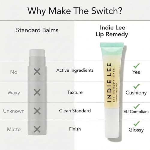 Indie Lee Lip Remedy Moisturizing Lip Mask with Shea & Squalane 0.47oz
