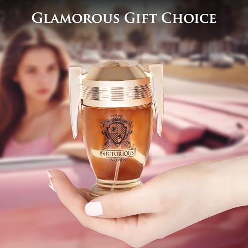 Victorious Women's Floral Fruity Perfume - Vanilla Musk Sandalwood 100ml