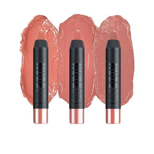 Mini Lip & Cheek Balm Set - Hydrating Nude Shades, Vegan & Cruelty-Free, 3-Piece