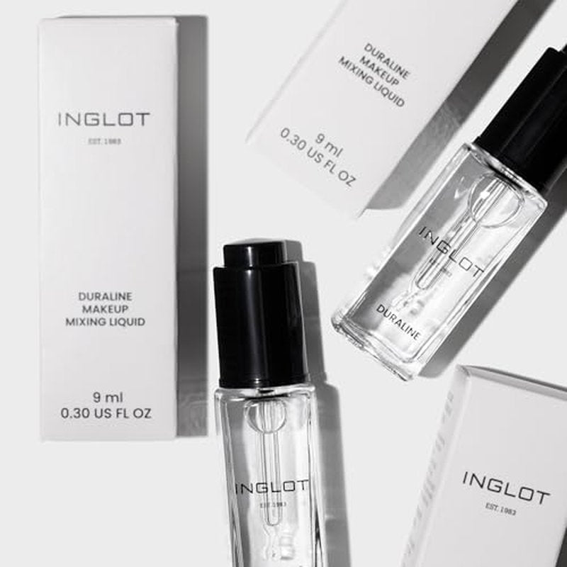 Inglot Duraline | Eyeliner sealant | Prolong Makeup Durability | Turn any Eyeshadow to Water Resistant Liquid Eyeliner | 9 ml/0.30 US FL OZ