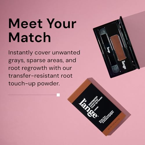 RootMatch Instant Root Cover Up Powder - Brown, Water-Resistant, Conceals Grays & Sparse Spots