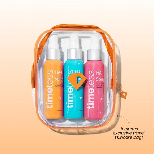 Mini Hydrating Peptide Face Spray Set - Collagen & Citrus Variations (4 Pack)