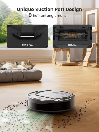 Robot Vacuum Cleaner with WiFi App Alexa Control 4000Pa Suction Slim Design