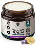Lavender Lemon Grass-Fed Beef Tallow Balm for Face & Body - 2oz - Variation of Lavender and Lemon / Pack of 1