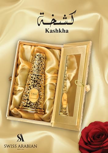 Swiss Arabian Kashkha CPO Luxury Perfume Oil - Long Lasting Signature Scent 0.6 Oz