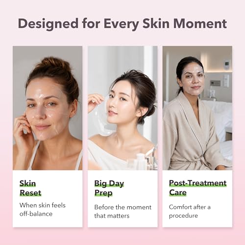 BE MY SKIN NMN Stem Cell Hydrogel Face Mask for Hydration & Firmness