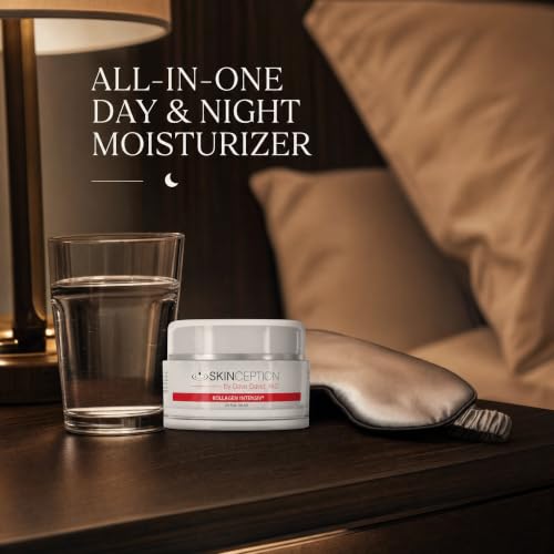 Skinception Kollagen Intensiv Anti-Aging Cream – 2 fl oz (60 ml) – Reduces Wrinkles & Crow’s Feet