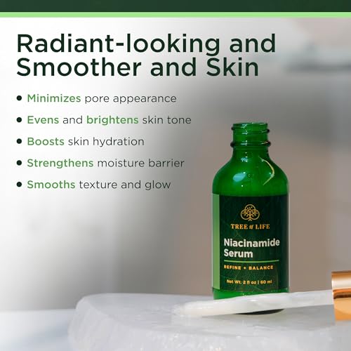 Tree of Life Complete Skincare Routine Set of 4 Serums for Face & Neck