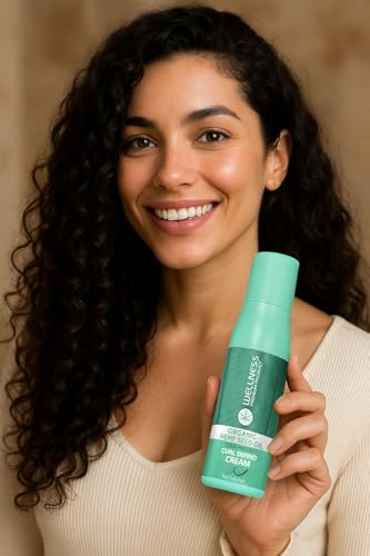 Plant-Based Curl Defining Cream with Hemp Seed Oil - 500ml