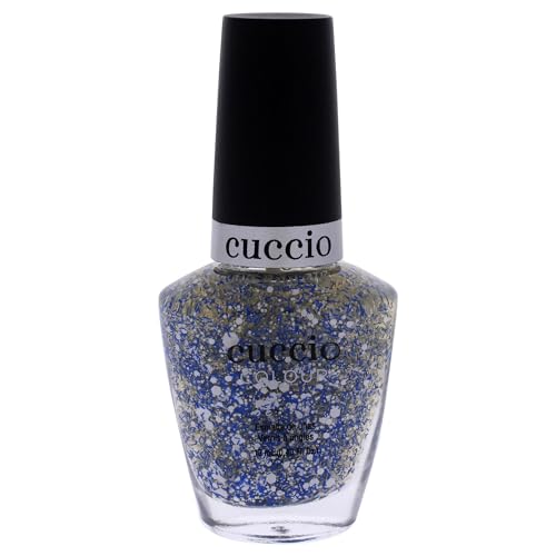 Cuccio Colour Nail Polish - Professional Nail Lacquer - Formulated With Triple Pigmentation Technology - Rich Coverage In One Coat And True Coverage In Two Coats - All The Rave - 0.43 Oz