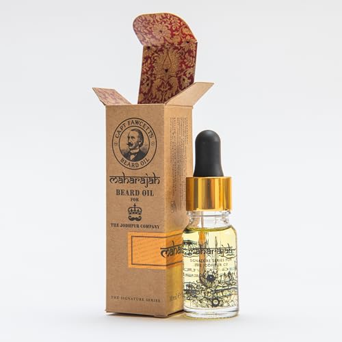 Captain Fawcett Maharajah Beard Oil 10ml - Nourishing & Fragrant Beard Care