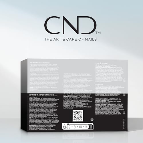 CND¢â CARE.CONDITION.COAT¢â KIT ? Nail Strengthener, Cuticle Cream & Oil - Strengthener RXx, Cuticle Eraser & SolarOil - 3-Piece Nail Treatment
