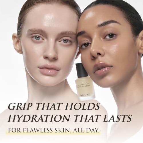 YUNJAC Skin Perfecting Base Primer 1.35oz - Hydrating & Long-Wasting Korean Makeup Primer