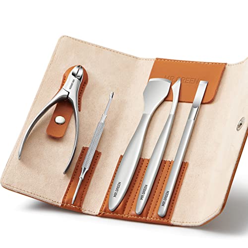 MR.GREEN Pedicure Knife Set 5 Pcs Professional Foot Care Tools Stainless Steel