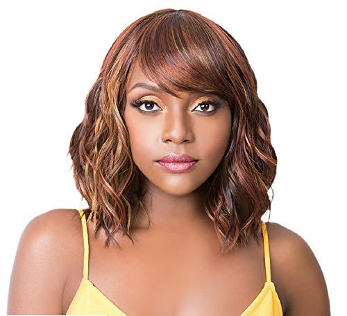 Synthetic Wig Off Black 1B - Full Hairpiece for Cosplay & Costume