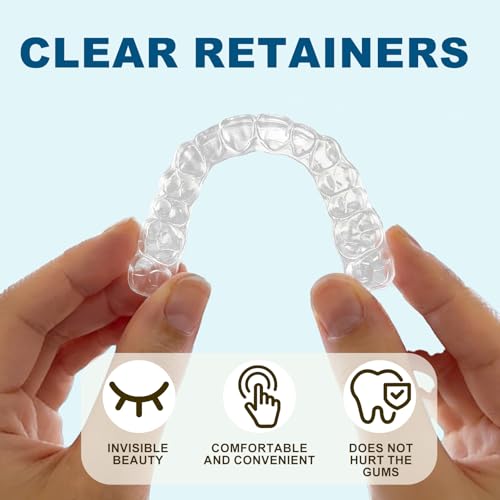 PUAOIWU Clear Invisible Lower Retainer - Custom Fit, Discreet Teeth Protection