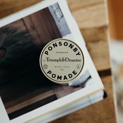 Triumph & Disaster Ponsonby Pomade 3.35oz Medium Hold Hair Wax for Men & Women