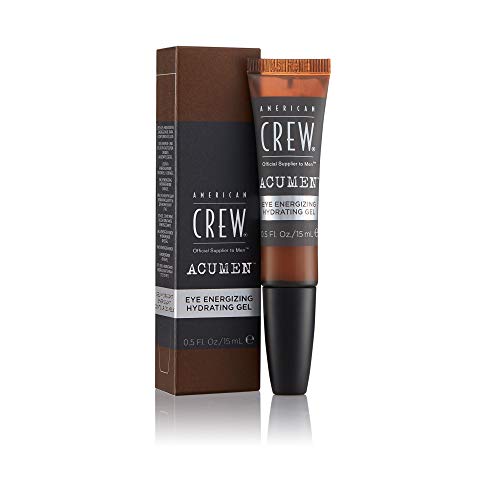 American Crew Eye Hydrating Gel 0.5 Fl Oz — Energizing Oil-Free Eye Cream for Puffiness