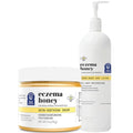 ECZEMA HONEY Original Skin-Soothing Cream & Oatmeal Body Lotion - Bundle for Sensitive Skin - Cruelty Free