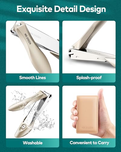 Multifunctional Nail Clipper Set with Anti-Splash Design - 3PCS Professional Manicure Kit