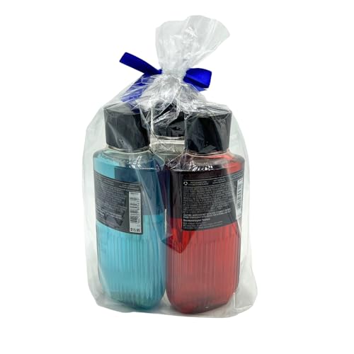 Men's 3-in-1 Hair, Face & Body Wash Gift Set - Bourbon, Noir & Ocean, 3 x 10 fl oz