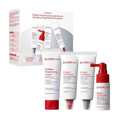 Scalp Care Kit for Hair Thinning & Loss - Travel Size 4-Step System