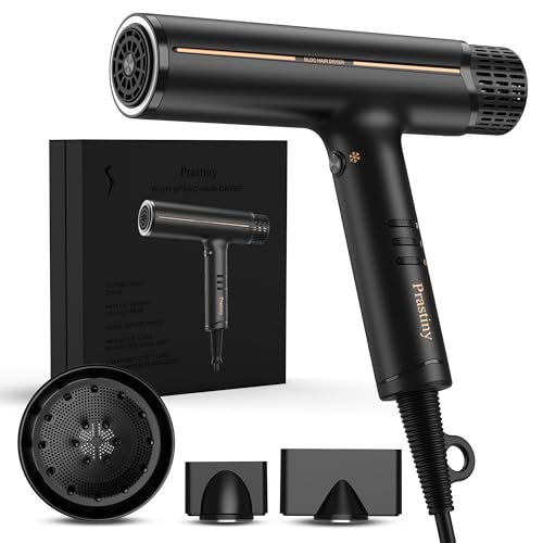 Ionic Hair Dryer with Diffuser – Fast Drying, Low Noise, Salon-Quality Styling