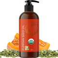 Organic Pumpkin Seed Oil 16oz - Cold Pressed, Unrefined Hair & Face Oil - Maple Holistics