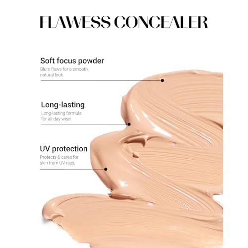 THESAEM Cover Perfection Tip Concealer 3-Pack Set - 1, 1.5, 2 Bundle - High Coverage Long Lasting Concealer Kit - Korean Makeup for Dark Circles, Blemishes & Multi-Tone Matching, 0.2 fl.oz. each