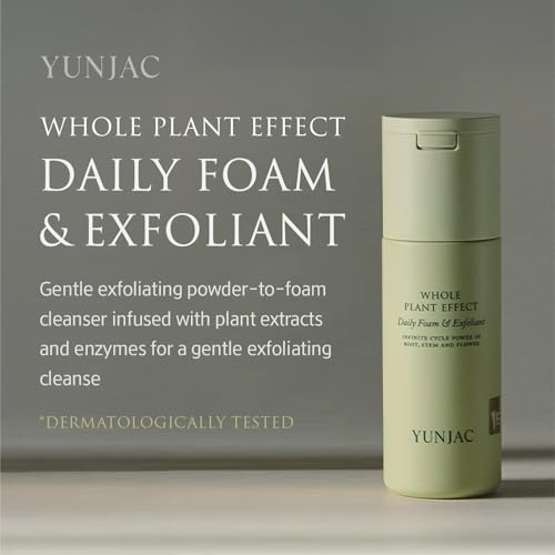 Enzyme Facial Cleanser with Plant Extracts - Gentle Exfoliating Foam 2.82 oz