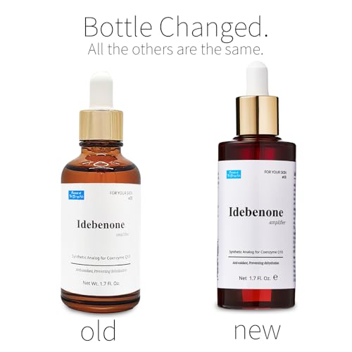Idebenone Serum 50ml with Coenzyme Q10 - Anti-Aging & Hydrating Skin Treatment
