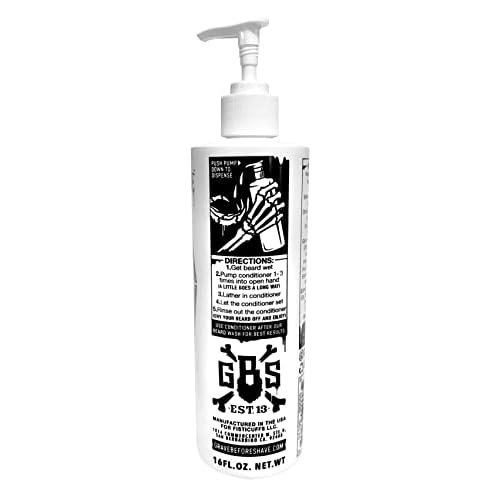 Grave Before Shave¢â Beard Wash & Beard Conditioner Pack 16 oz Large pumptop bottles