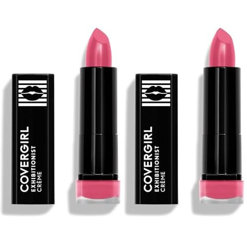 COVERGIRL Exhibitionist Cream Lipstick, Rose Paradise (Pack of 2)