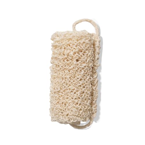 Public Goods Natural Agave Fiber Exfoliating Body Scrubber - Eco-Friendly Long-Handle Loofah