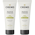 Cremo Sage & Citrus Shave Cream,Astonishingly Superior Ultra-Slick Shaving Cream for Men,Fights Nicks,Cuts and Razor Burn,6 Fl Oz,(Pack of 2)