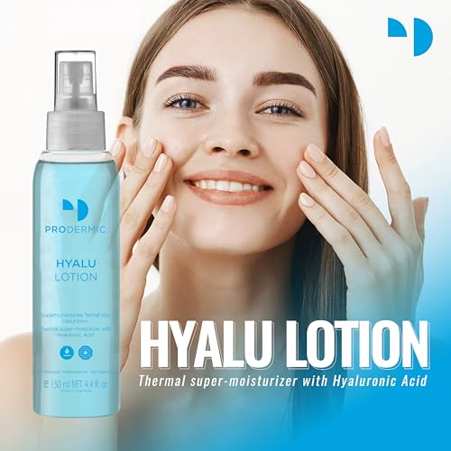 Hyalu Lotion - Hydrating Serum-Tonic with Hyaluronic Acid, Thermal Water & Skin Barrier Repair ? Moisturizing Lotion for Dry Skin, Anti-Aging, Skin Firming (130 ml / 4.4 Fl Oz)