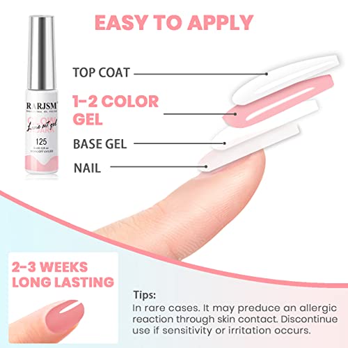 Glow in The Dark Nail Art Gel Set - 12 Pastel Colors with Fine Brush