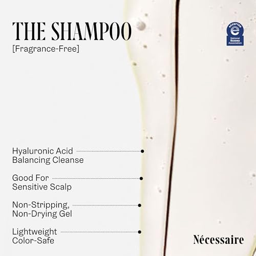 Unscented Hyaluronic Acid & Vitamin B Shampoo 8.4 Fl Oz - For Dry Sensitive Scalps