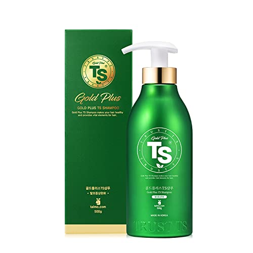 TS Gold Plus Shampoo - Hair Loss & Thinning Hair Support with Biotin & Gold Extract - Variation of Gold Shampoo