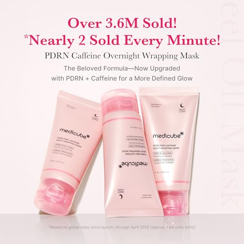 Pink Collagen & PDRN Facial Mask Duo - Overnight Wrapping & Brightening Cream