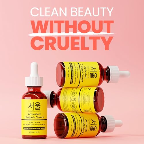 Korean Anti-Aging Serum with Chebula & Hyaluronic Acid - 1oz | SeoulCeuticals