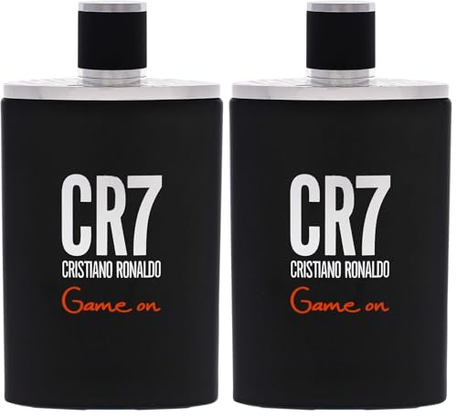 Cristiano Ronaldo CR7 Game On Men's Aromatic Woody Fragrance 3.4 Oz EDT Pack of 2