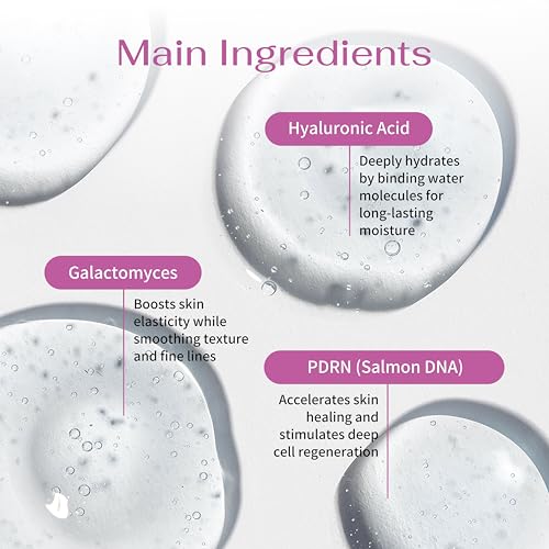K-Beauty PDRN DNA Complex Hydrogel Sheet Mask ? Korean Regenerative Salmon DNA & Multi-Weight Hyaluronic Acid for Anti-Aging, Firming, Brightening, Deep Hydration ? Box of 4