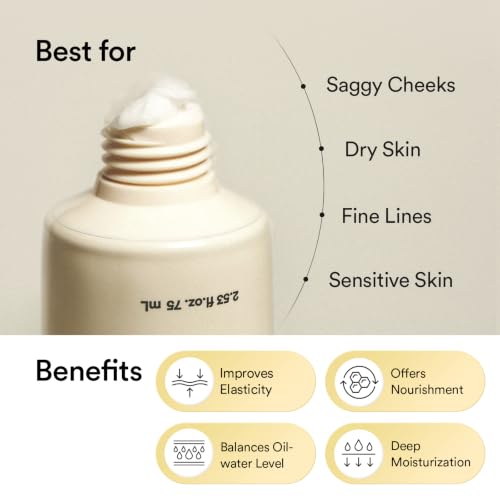 Abib Jericho Rose Firming Moisturizer for Dry & Aging Skin - Sensitive, Non-Greasy, 2.53 fl oz