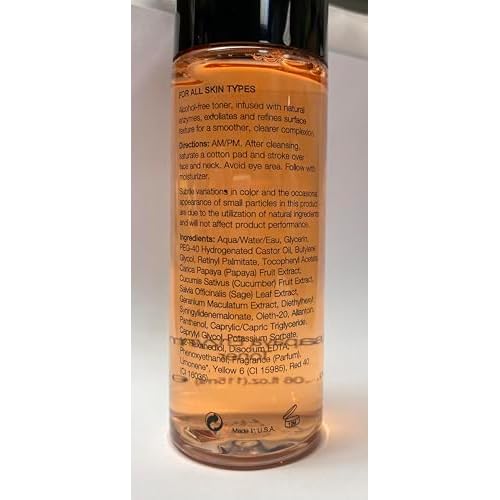 Jolie Papaya Enzyme Toner - Alcohol-Free Toner W/Papaya Extract - Clarify & Renew -Stimulate Cell Circulation - Non-Drying - No Irritation - All Skin Types - 5.8 oz.
